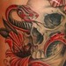 Tattoos - Traditional Snake with skull  - 49994